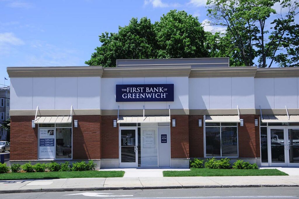 The First Bank of Greenwich Stamford building