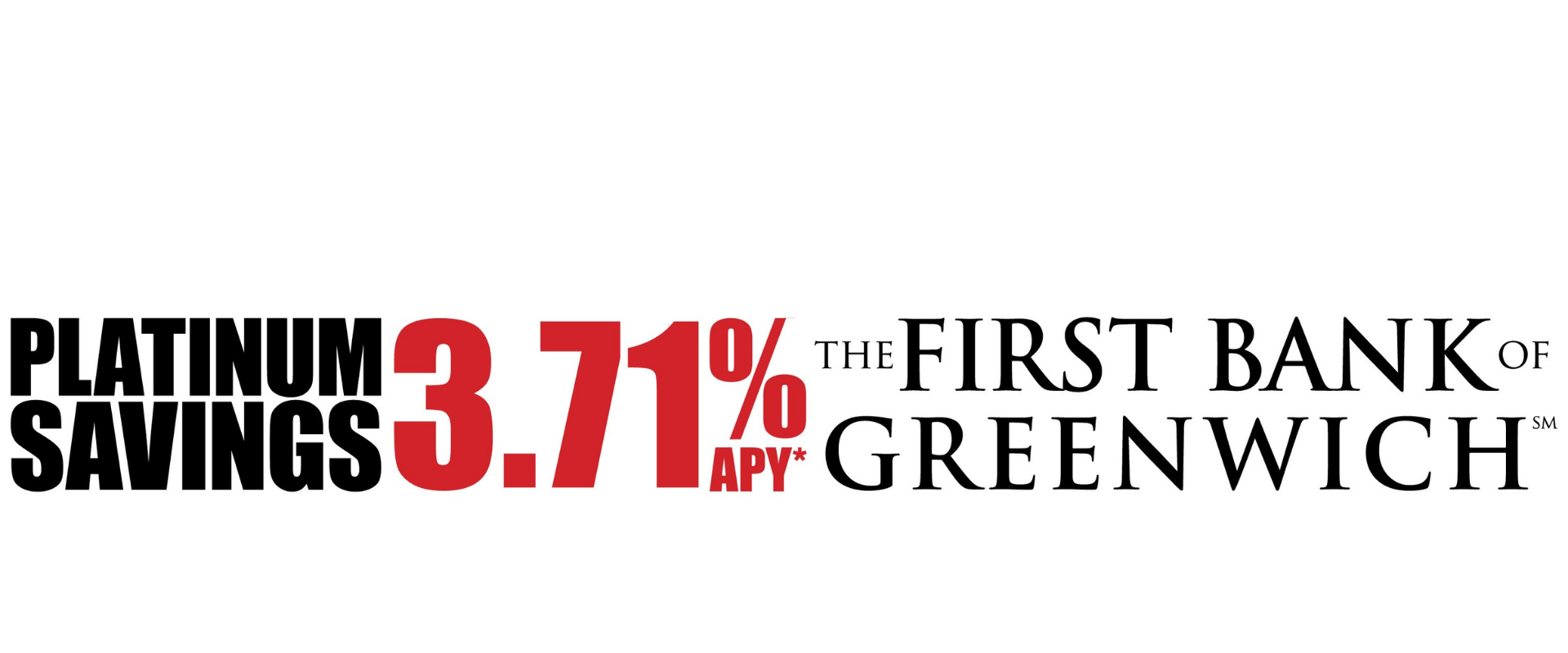 Ad for our 3.71% Platinum Savings account